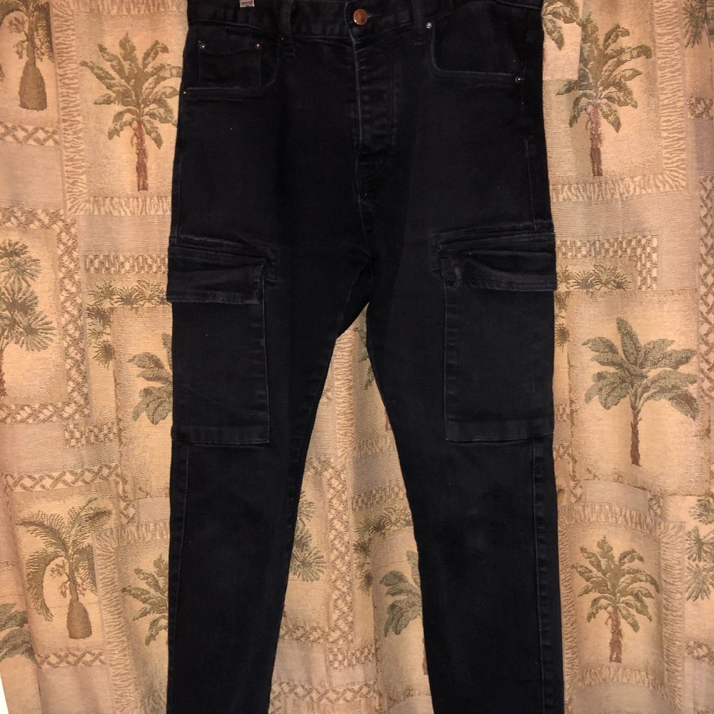 MNML Denim Cargo Pants